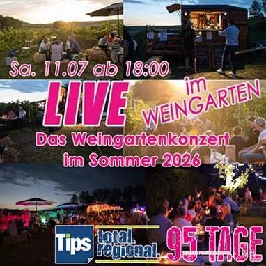 Live-Musik bei 95 Tage Eventlocation im Weingarten