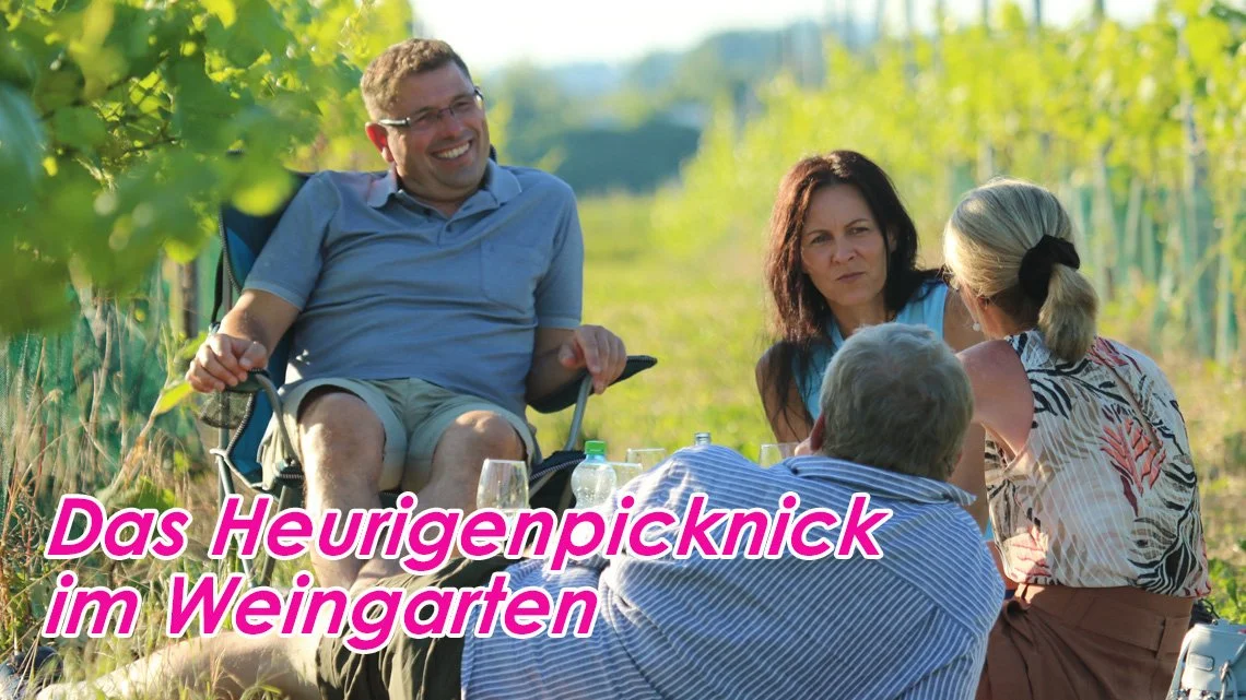 Heurigenpicknick im Weingarten
