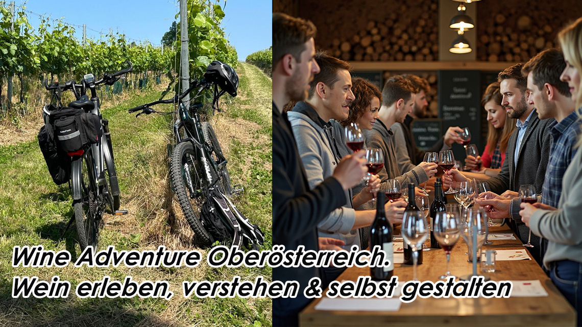 Wine Adventure Oberösterreich – Wein erleben, verstehen & selbst gestalten