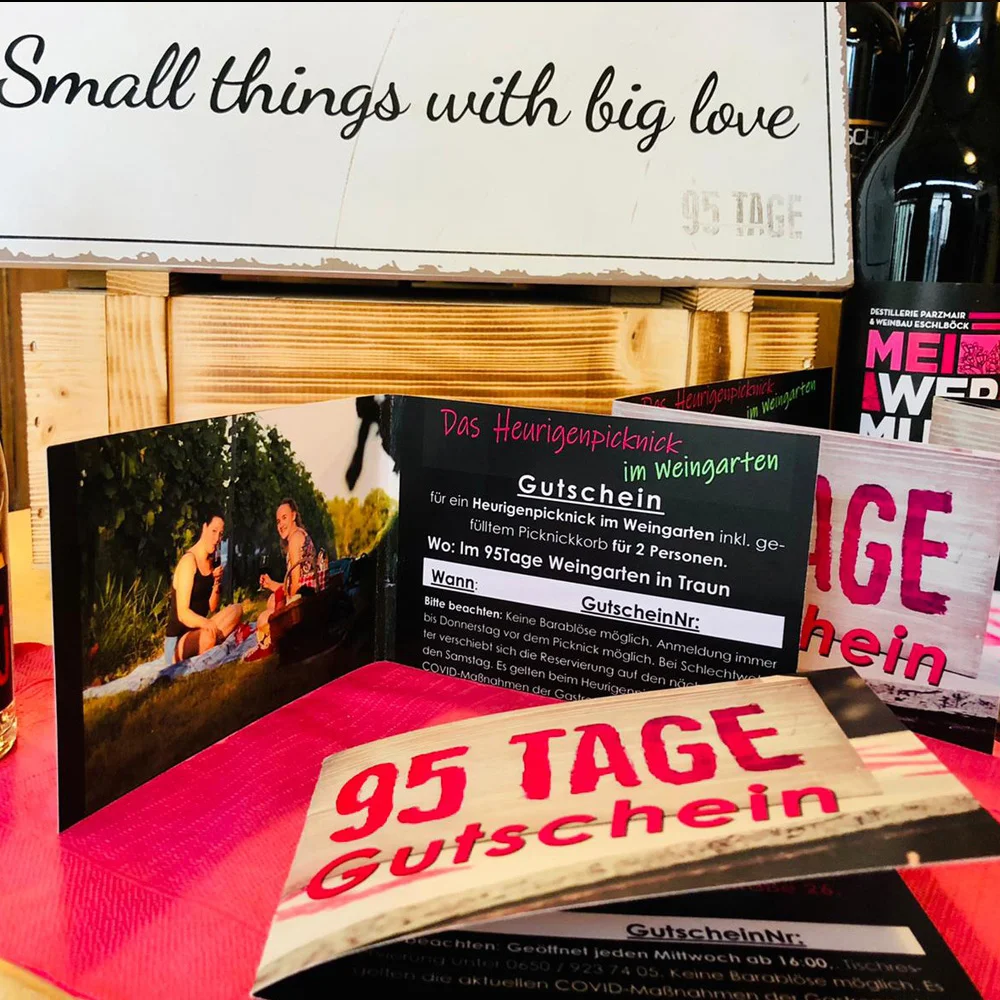 Gutscheine als Geschenk für die Liebsten