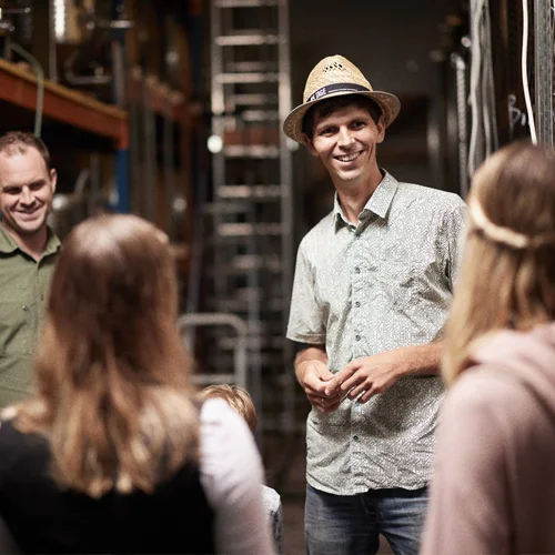 Kellerführung mit Winzer Florian Eschlböck am Hof in Hörsching