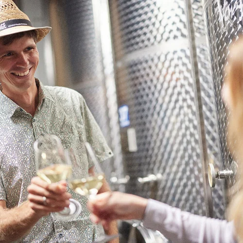 Verkostung der hauseigenen Weine der Linien 95Tage und Der Eschlböck 