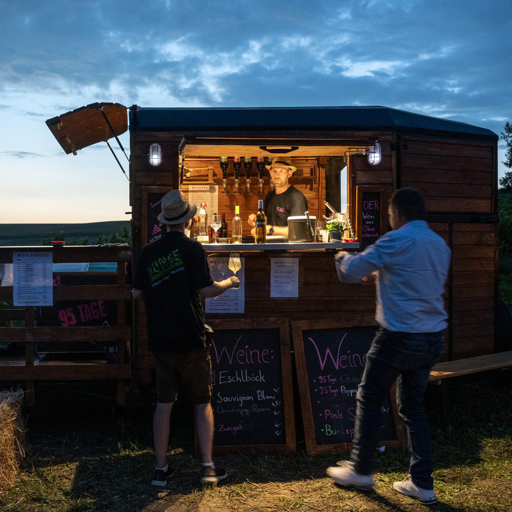 Lässige Cocktailbar bei Festen und Veranstaltungen
