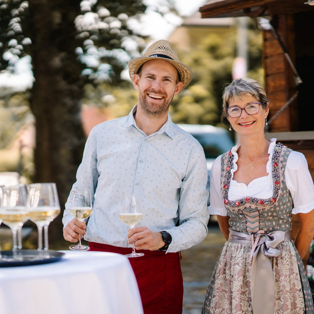 Feierliche Agape direkt im Anschluss an Kirche oder Standesamt