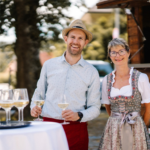 Feierliche Agape direkt im Anschluss an Kirche oder Standesamt