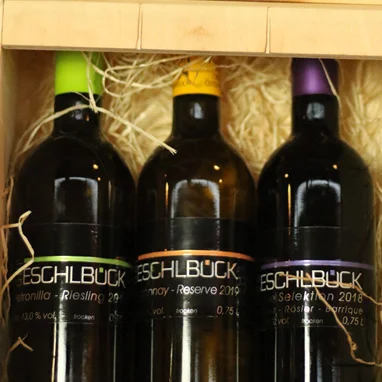 Kräftig und gehaltvoll präsentiert sich die Weinline 